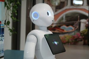 In the year 2025, artificial intelligence chatbots will take the place of customer service representatives across all social platforms.