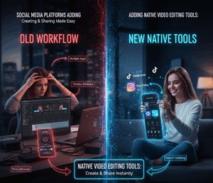 Social Media Platforms Adding Native Video Editing Tools