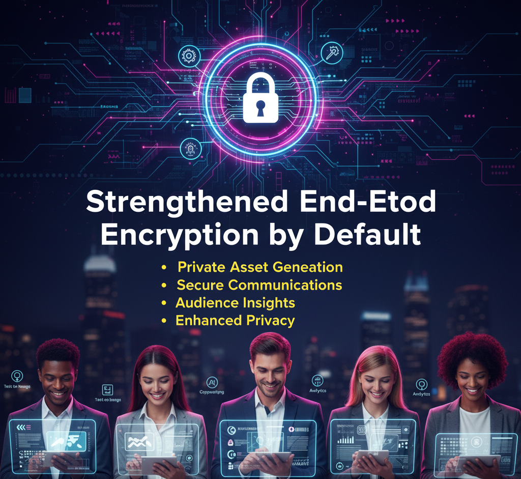 Strengthened End-to-End Encryption by Default