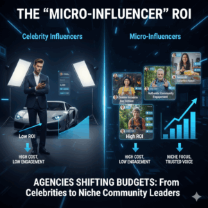 The "Micro-Influencer" ROI: Why Agencies are Moving Budgets from Celebrities to Niche Community Leaders