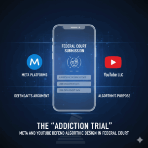 The "Addiction Trial": How Meta and YouTube are Defending Their Algorithmic Design in Federal Court