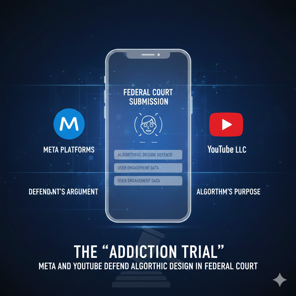 The "Addiction Trial": How Meta and YouTube are Defending Their Algorithmic Design in Federal Court