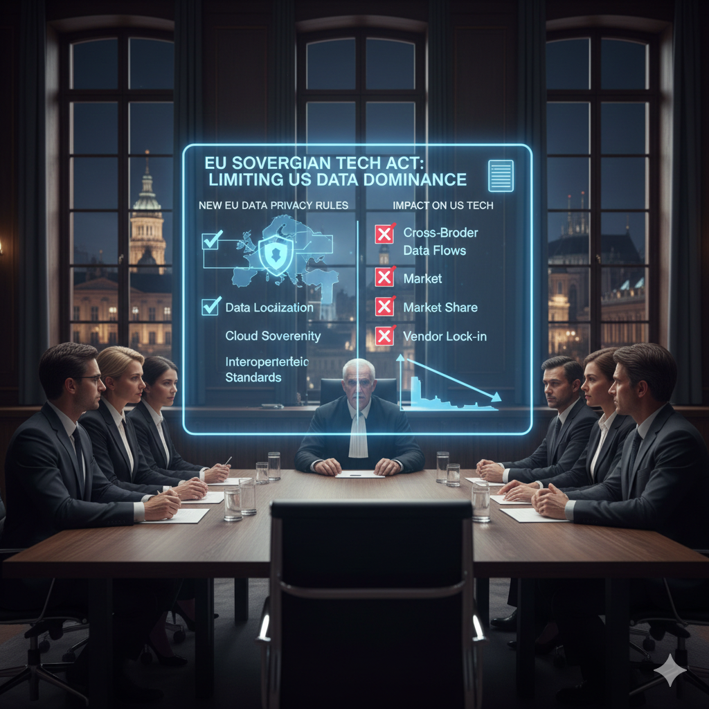 The EU’s "Sovereign Tech" Push: How New Data Privacy Rules are Limiting US Tech Dominance in Europe