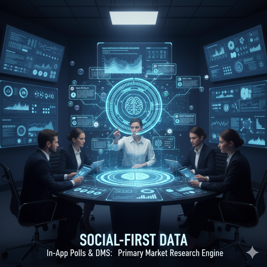 Social-First Data: Using In-App Polls and DMs as Your Primary Market Research Engine