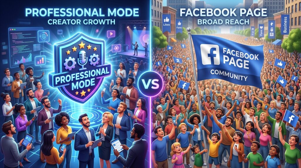 Facebook Professional Mode vs Pages: Analyzing the Organic Reach Penalty for Local Businesses